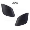 For Fiat Grand Punto Rearview Mirror Caps 735596884 735539385 Left Right Sides Black Car Side Door Mirror Caps