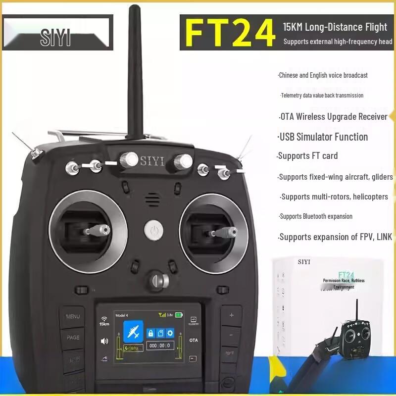 

Siyi FT24 FPV Drone Remote Controller