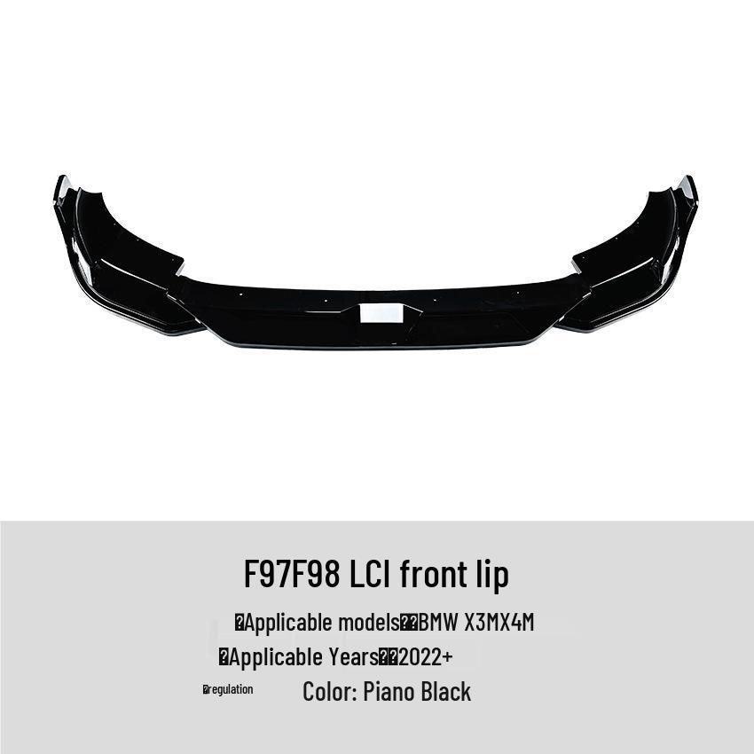 

BMW X3M/X4M F97/F98 LCI (2022+) Спойлер передней губы обвес