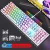Steam Retro Punk Electroplated RGB Mechanical Keyboard & Mouse - Triple Mode Wireless/Wired