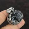 Krysantemum Ädelstenshänge Handgjorda Smycken 925 Sterlingsilver Hänge Fint Hänge Boho Hippie Smycken Vintage Hänge Gåva Till Mamma
