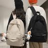 Large Capacity Backpack Casual Look Teenage Nylon Book Bag Portable Students  Schoolbag  School Use