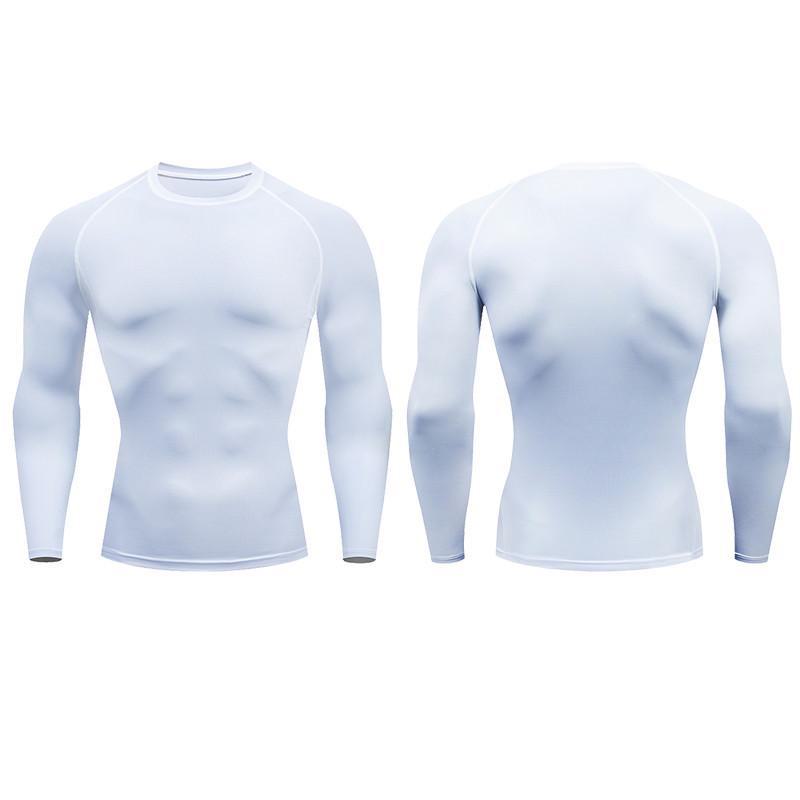 Men's Tight Long Sleeve Fitness Shirt
