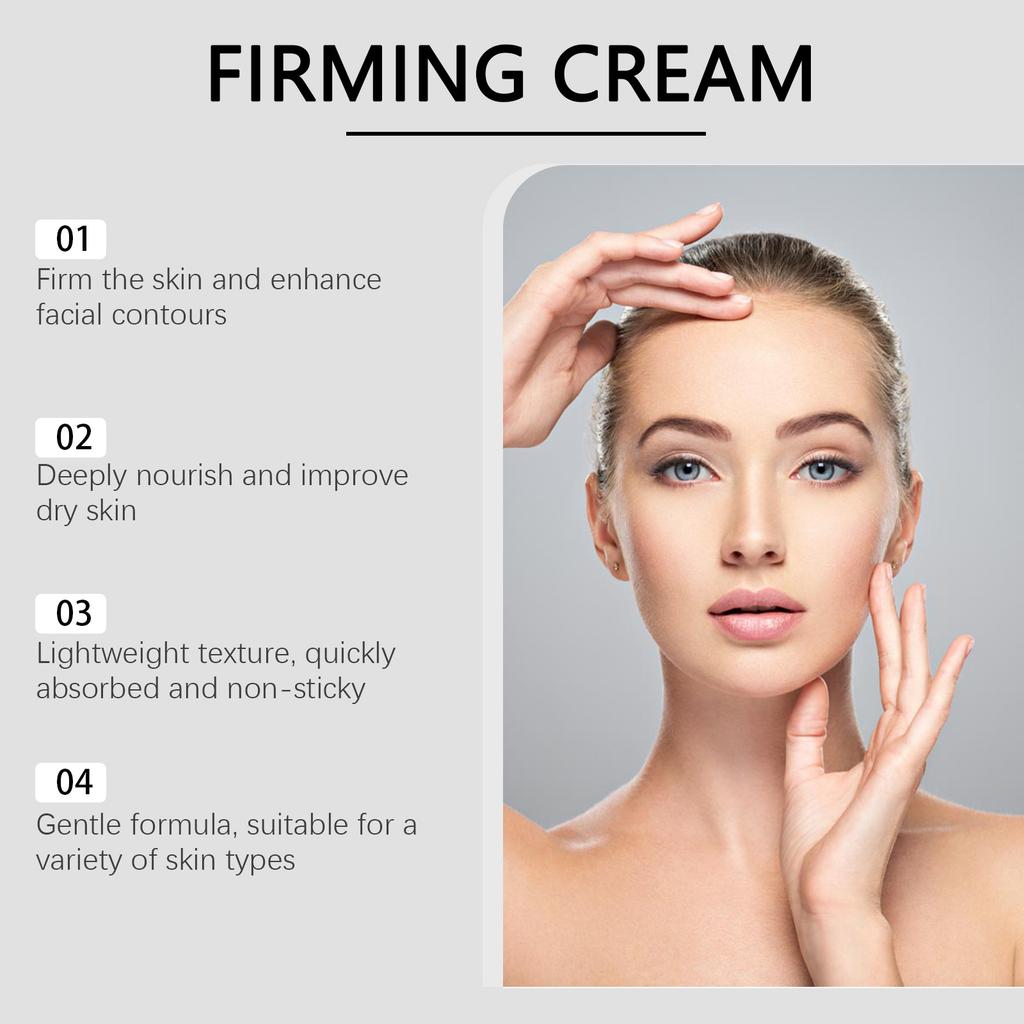 Hyaluronic Firming And Moisturizing Cream Deeply Nourishes, Reduces Fine Lines And Improves Sagging Problems.