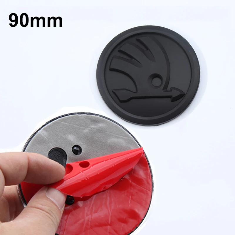 2025 Nová ABS Samolepka s logem předního zadního znaku pro SKODA Rapid Octavia Fabia Laura Superb Kodiaq Karoq Náhradní Acce