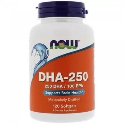 Fish Oil DHA-250, 120 Capsules