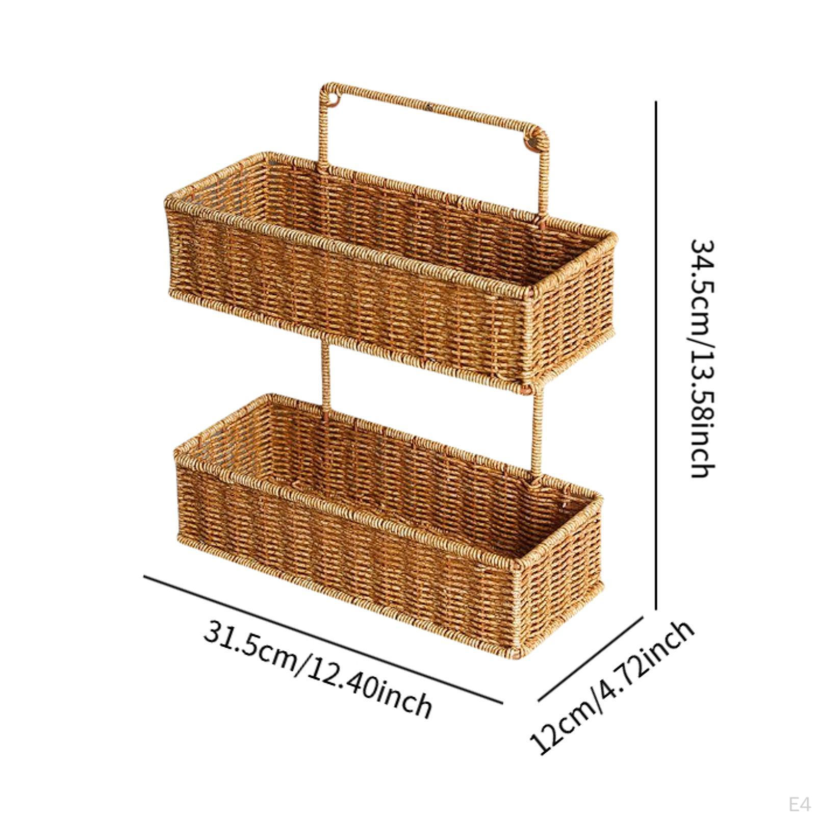 2-х уровневая подвесная корзина для фруктов — фото 6