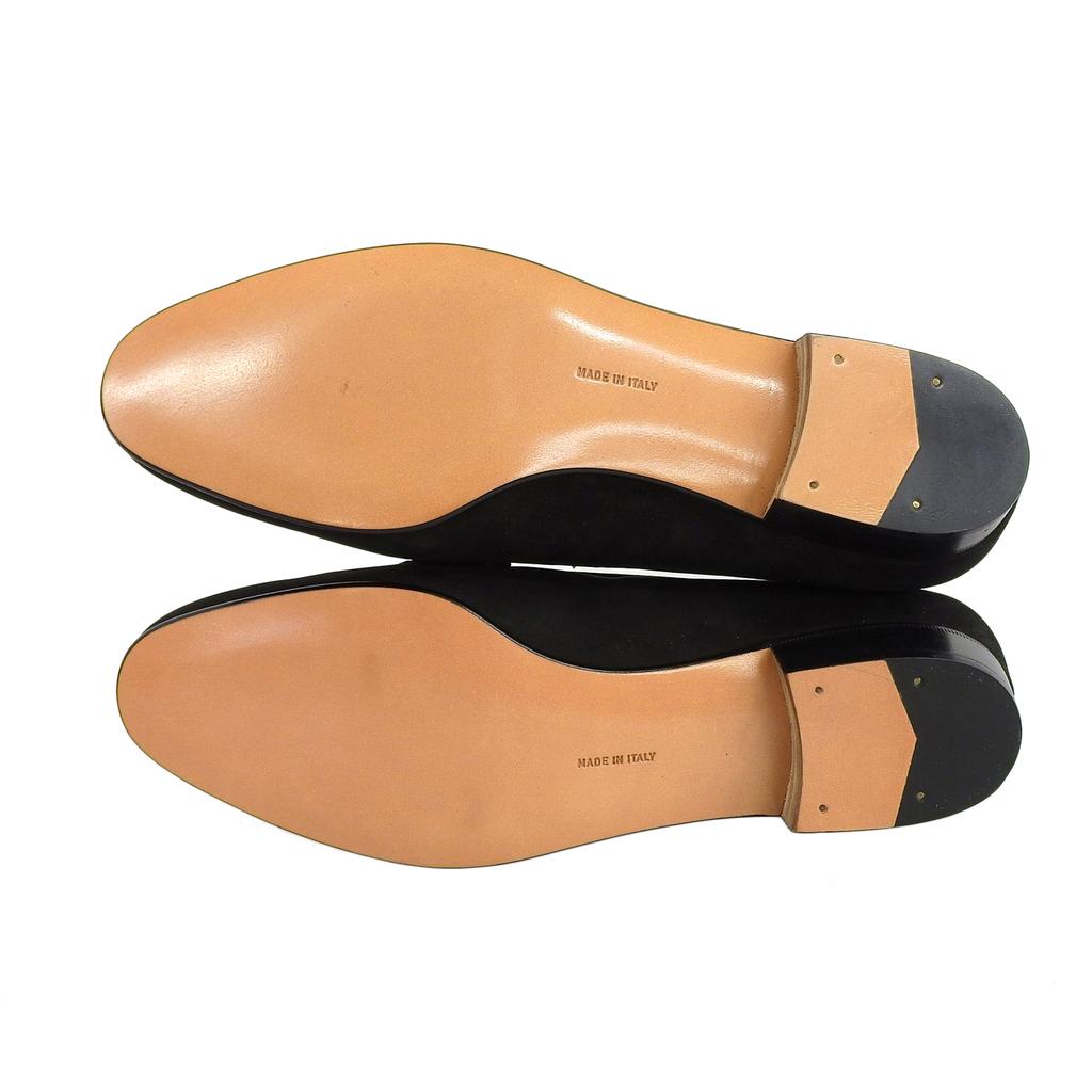 Excellent Salvatore Ferragamo pumps BABS Double Gancini black Nubuck Women 5.5 Used