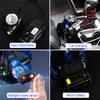 Outdoor Headlamp Telescopic Zoom USB Rechargeable 3 Modes Adjustable Waterproof Super Bright Lightweight Cycling Night Fishing LED Head Light