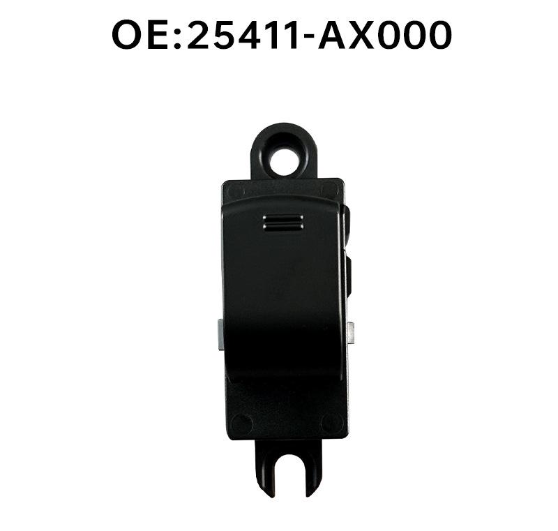 25411-AX000 Fits Nissan Tiida, Livina, Sylphy, Qashqai, Junyi Passenger Window Regulator Switch