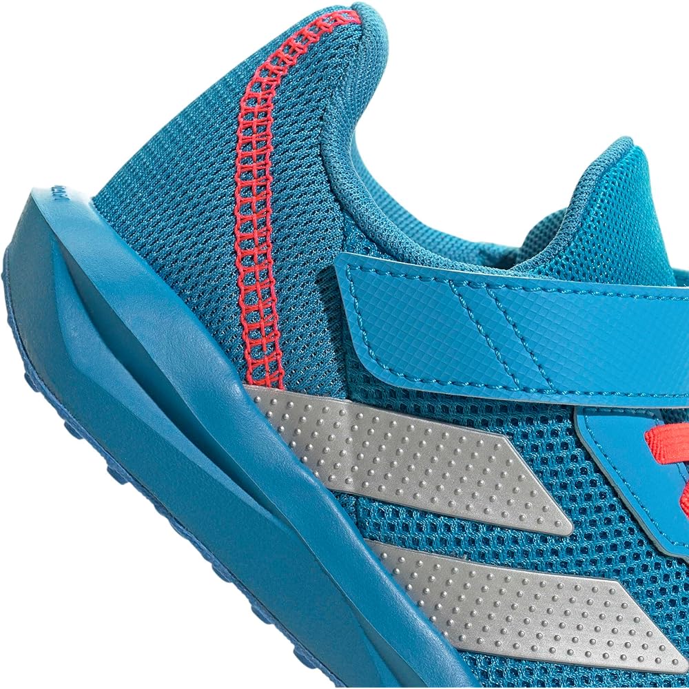 Adidas Faito EL Kids Sneakers Unisex Solar Blue Silver Metallic Lucid Red 20.0 cm