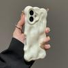 Ins  White 3D Wave Texture Phone Case For For Iphone 17 Air 16 1 13 14 12 11 Pro Max 16 Plus Soft Silicone Back Cover Cases