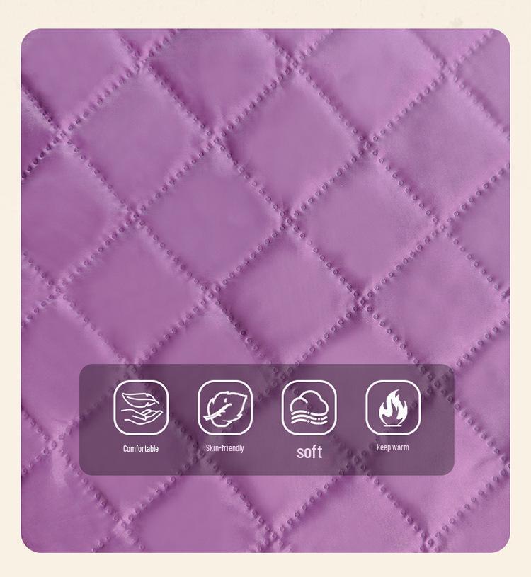 Mom's 2025 Lightweight Autumn-Winter Cotton Jacket for Middle-Aged & Elderly Women - Warm, Thin, Small Cotton Coat for Grandma