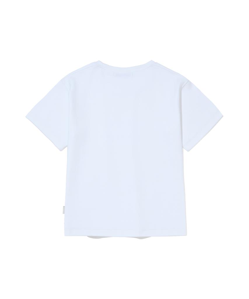 MARDMARD Classic Logo Crop T-Shirt - White