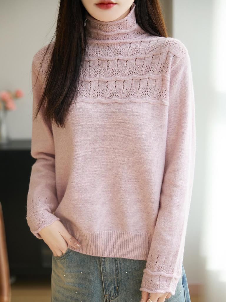 Women's Raccoon Fur Crochet Knit Cardigan - Autumn/Winter Loose Sweater with Heavy Craftsmanship Design.
