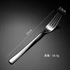 304 stainless steel western food knife fork spoon set hotel supplies tableware heavy full series S338 square handle male