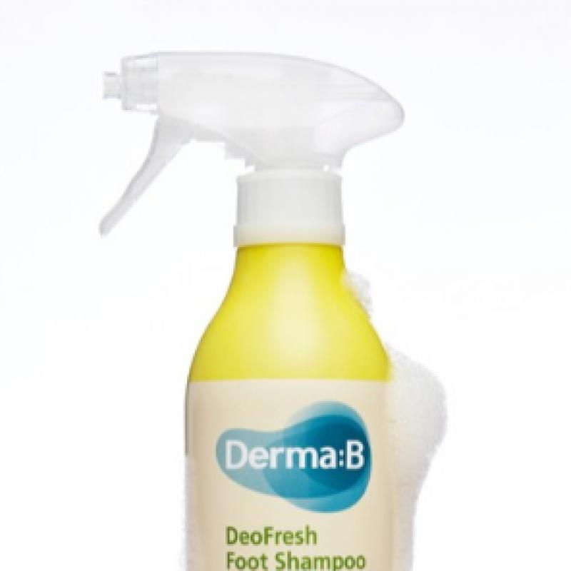 Derma B Deo Fresh Foot Shampoo Clean Cotton 400ml