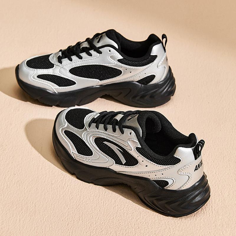Anta Dawn Simple Versatile Personality Shock Absorption Wear-Resistant Low-Top Casual Shoes Women Casual Shoes 122548893-4