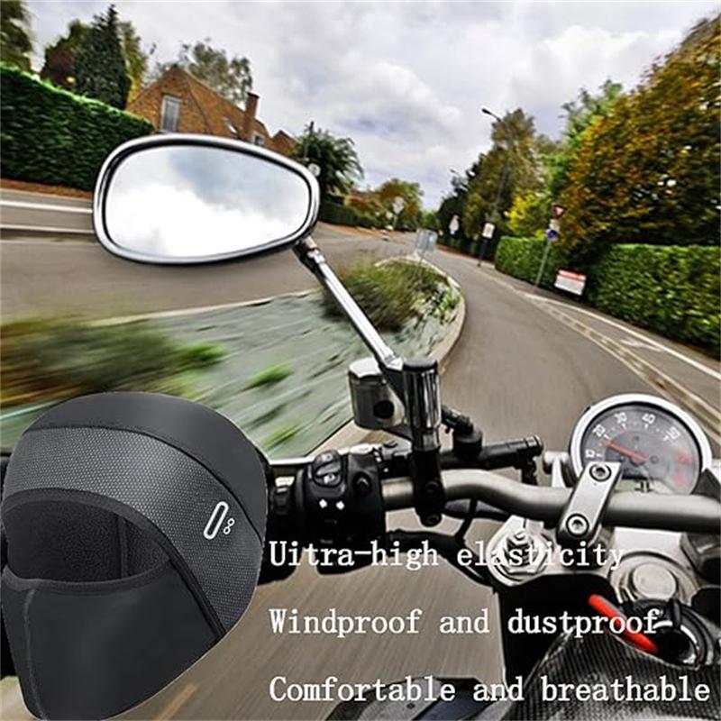 Glugă Elastică de Ciclism Iarnă Termică Rezistentă la Vânt Mască de Schi Motocicletă Balaclavă Acoperire Față Căciulă Skull