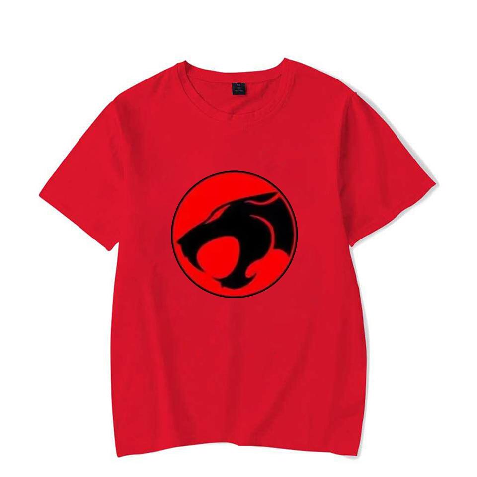 Fashion Cartoon Anime Thundercats Men and Women T-shirt Streetwear Oversized Harajuku Comfortable Clothing Couple's T-shirts