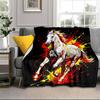 Ethereal Horse In Storm Blanket Flannel Blanket Throw Blanket Sofa Cover Blanket Soft Premium Blanket Picnic Blanket Tv Blanket Gifts
