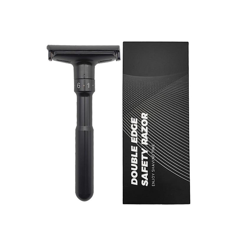 Men's Dual-Sided Alloy Shaving Razor Organizer Base