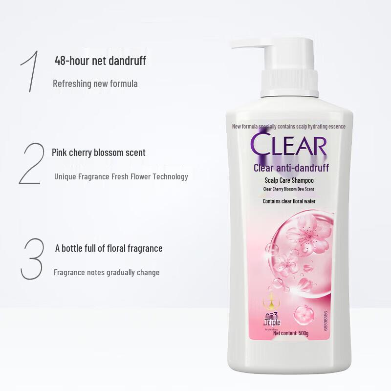 Clear Scalp Anti-Dandruff Sakura Dew Shampoo