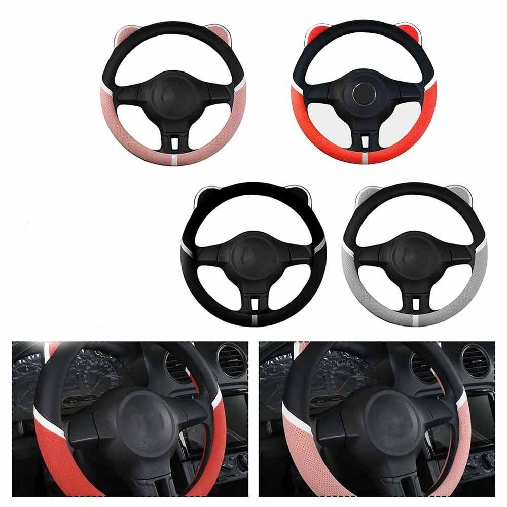 Breathable Car  Steering Cover Sweat Absorbing Steering Wheel Sleeve Handle Cover  All Season