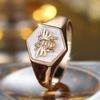Luxury Female Gold Color Bee Animal Wedding Jewelry Promise Love Engagement Rings for Women