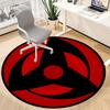 1pc Ninja Symbol Office Round Area Rug,  Under Office Chairs Bedroom Living Room Home Decor a0926090