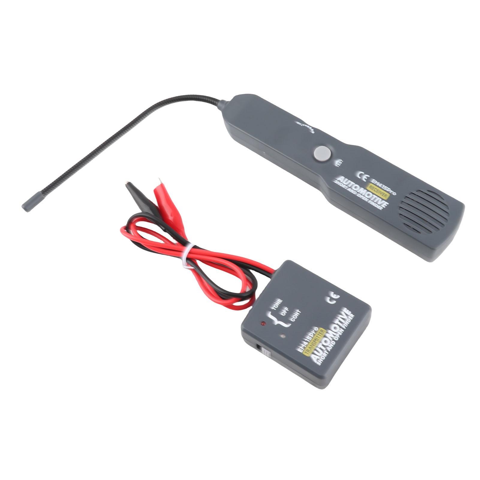 

Automotive Short Open Finder DC 6‑42V with 7inch Flexible Probe Buzzer Indicator Light Car Cable Wire Breaker Circuit