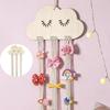 New Creative Hair Bow Organizer Wood Wall Mount DIY Accessories Bag Hair Clip Organizer for Girls DIY Craft