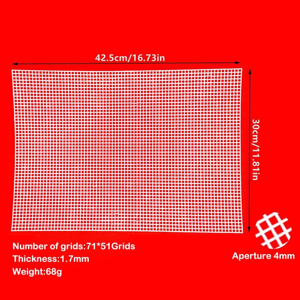 Handbag Accessories Plastic Bag Mesh Grid Durable White Mesh Cloth Net Cover