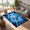 Borussia Dortmund Printed Flannel Area Rug Non Slip Soft Polyester Floor Carpet Indoor Decor Mat for Bedroom Living Room Sofa