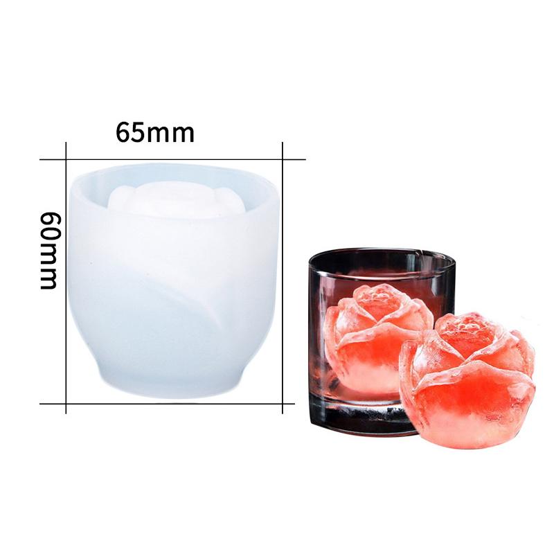 3D Bär Eisform Silikon Eismaschine DIY Seifenform Eiscreme-Werkzeug für Whisky Wein Cocktail Kaffee Saft Kuchen Dekoration