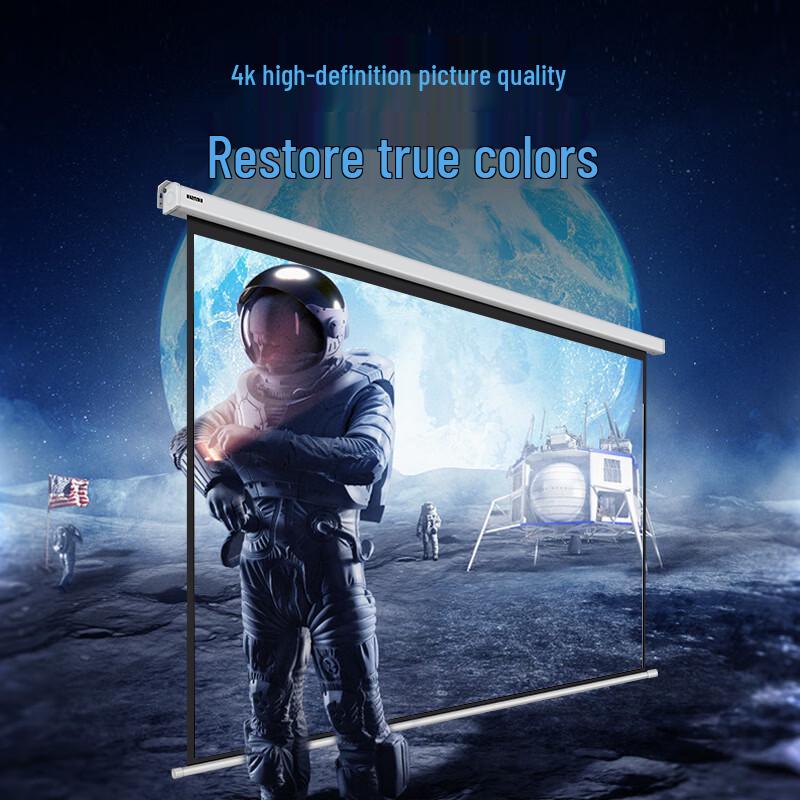 IN&VI 100-Inch 4:3 Electric Projection Screen