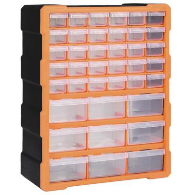 Vidaxl Organizer Z 39 Szufladkami, 38X16X47 Cm