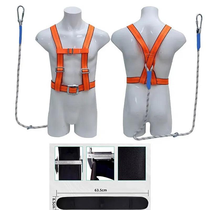 High Altitude Work Safety Harness Outdoor Full Body Five-point Safety Belt Climbing Training Construction Protective Equipment