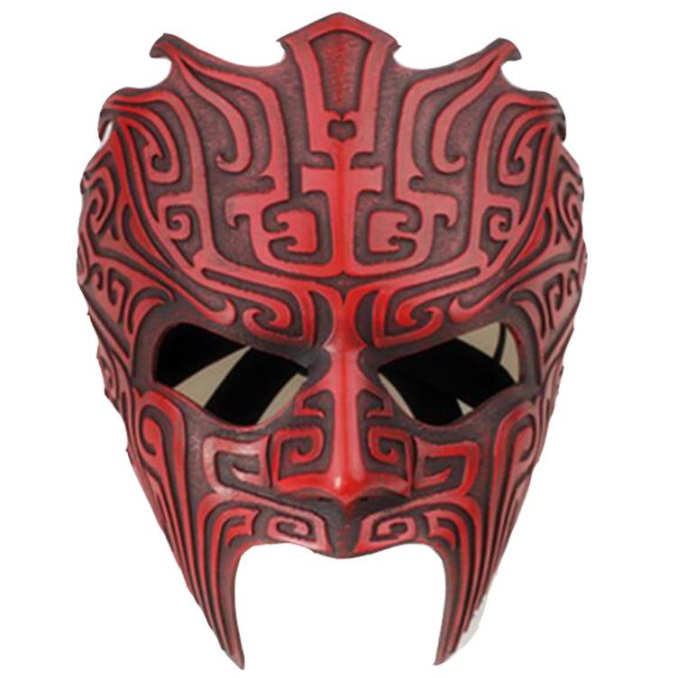 

Resin Striking Qingyunzhi Masks For Halloween Themed Parties And Character Costumes Red Mask