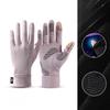 Winter ski gloves liner lining men's and women's outdoor riding gloves touch screen non-slip, windproof and cold-proof, velvet to keep warm