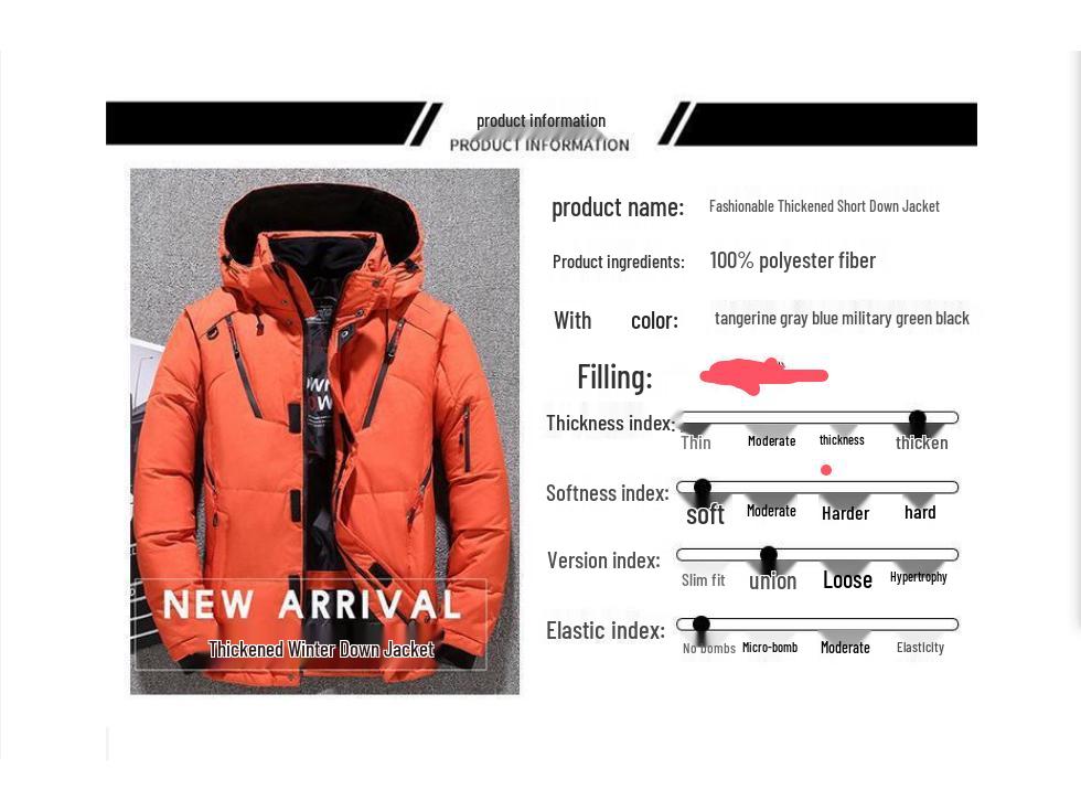 Men's Windproof Fleece-Lined Winter Sport Shorts