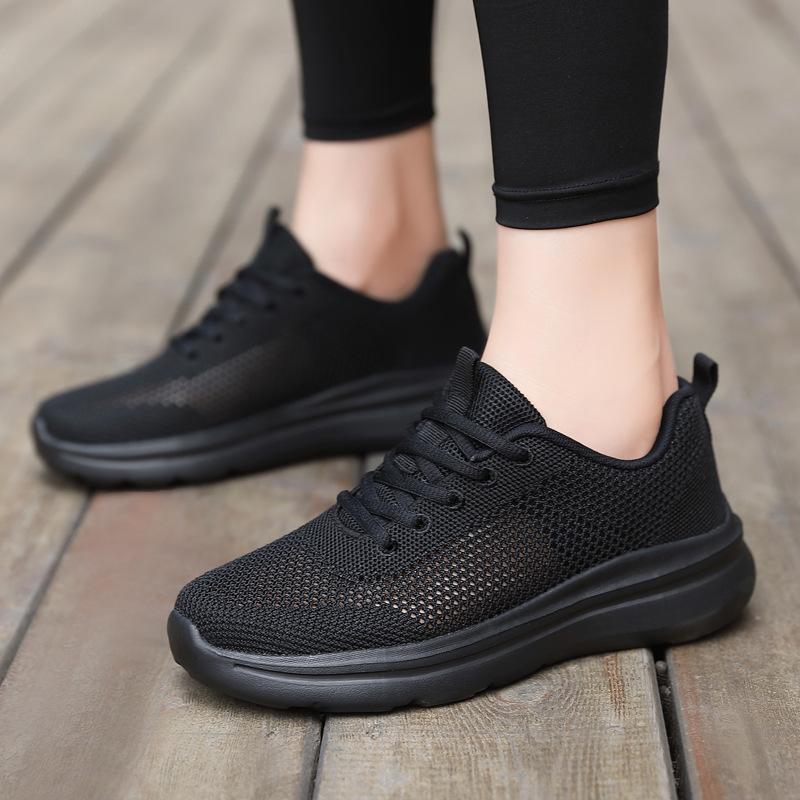 Scarpe da ginnastica taglia grande uomo estate scarpe in rete traspirante studentesse scarpe da corsa bianco puro