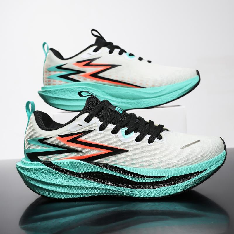 Running Shoes Carbon Board Speciality Marathon Men Sports Breathable Lightweight Women's Comfortable Athletic Nonskid Sneakers