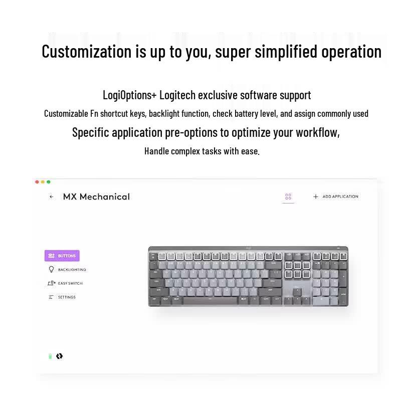 Logitech MX Mechanical Mini Wireless Keyboard