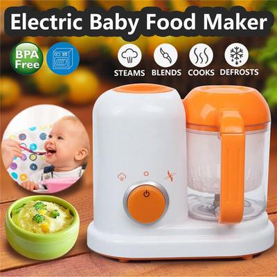Procesador de alimentos para bebés Licuadora BPA Autoclave Libre de alimentos clasificado UE UE CA 200-250V Seguridad al vapor alimentos