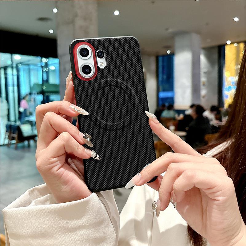 Phone Cases Nothing,Genuine Leather Magnetic Protective Case Nothing phone CIF 2Pro