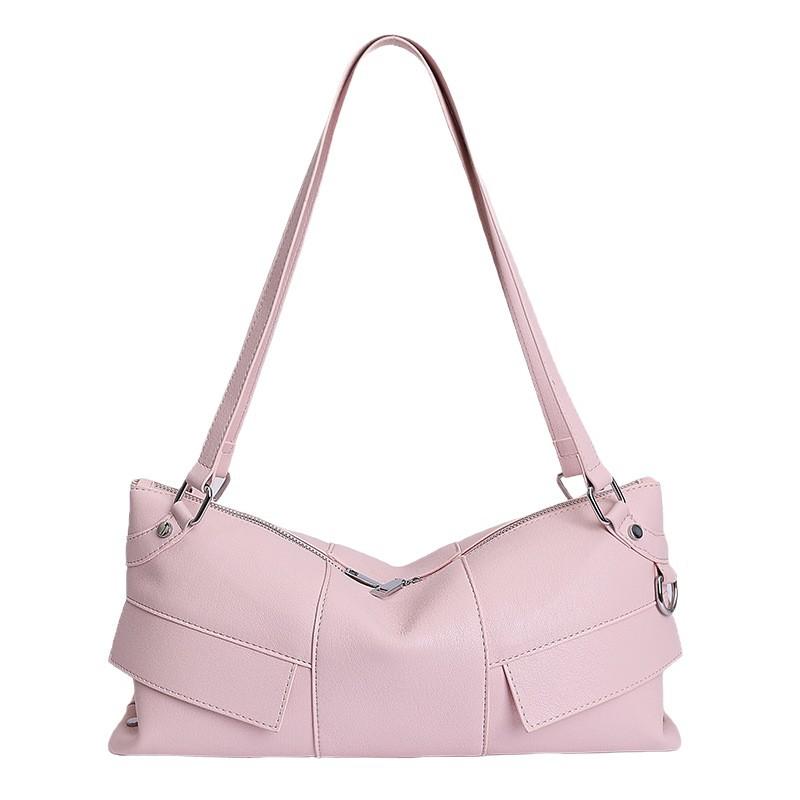 Fashion retro niche handbag women's 2026 spring new texture light luxury shoulder armpit bag
