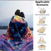 1pc Panther Spirit Blanket - Lightweight Flannel Fleece with Digital Printing, Soft Warm for Sofa, Travel, Camping, Office yy251018337