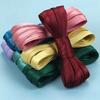 1CM Fabric Edge Sewing Ribbon Cord Rope Sateen Colorful 4-Fold Iron Free Bias Tape Clothing Accessories 5M Cheongsam Piping Trim