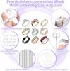 20 piece ring size adjuster ring size measuring tool Ring Sizer Adjuster